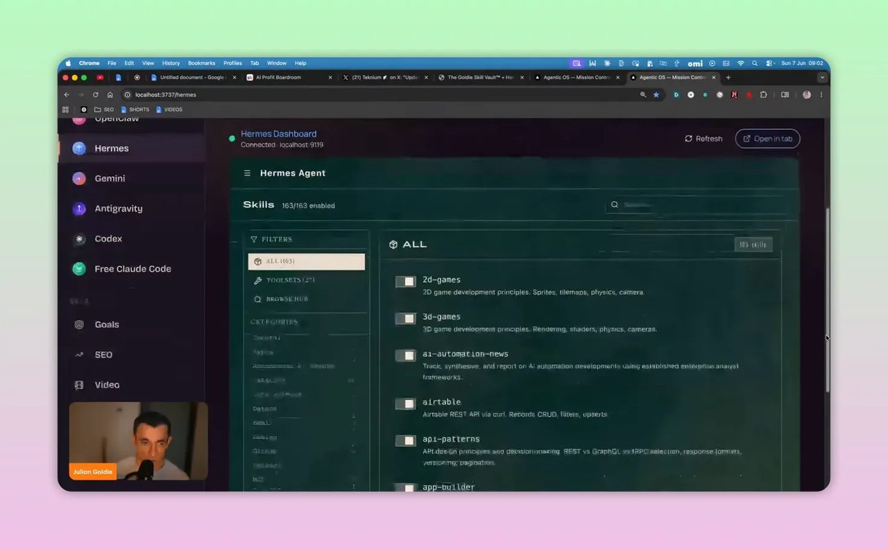 หน้า Browse skill แสดงลิสต์ skill และตัวกรองหมวดหมู่ทางซ้าย