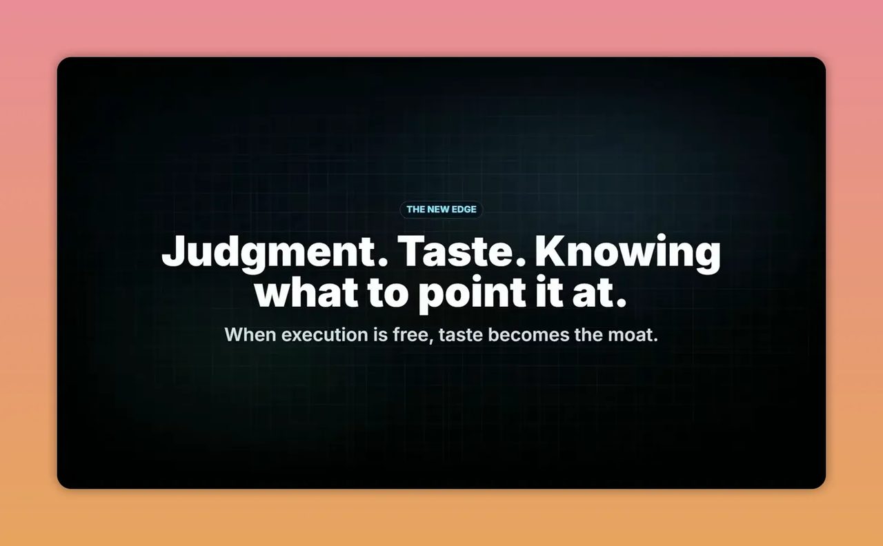 สไลด์ข้อความ judgment taste knowing what to point it at