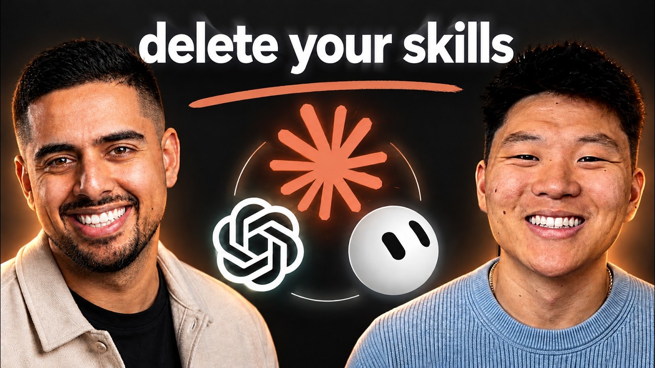 ภาพปกบทสนทนาเรื่อง AI Agent พร้อมข้อความ delete your skills