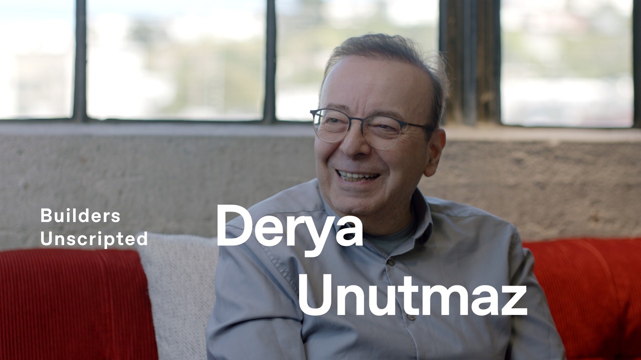 video thumbnail for 'Builders Unscripted: Ep. 5 - Derya Unutmaz'