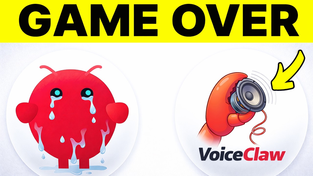 video thumbnail for 'NEW VoxClaw DESTROYS OpenClaw?'
