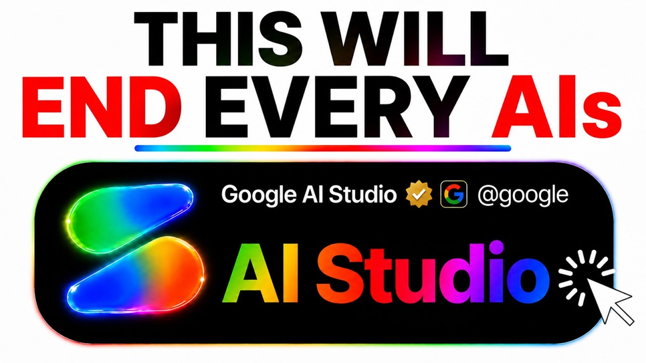video thumbnail for 'Google AI Studio New FREE Updates are INSANE!'