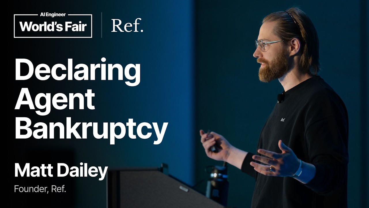 video thumbnail for 'Velocity Sickness: What Happens When Your Whole Team Gets 10x Faster — Matt Dailey, Ref.'