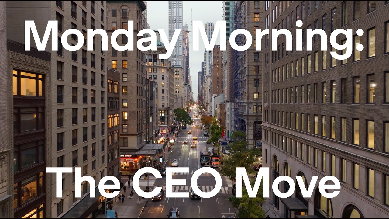 video thumbnail for 'Thomson Reuters CEO Steve Hasker swears by this AI Routine'