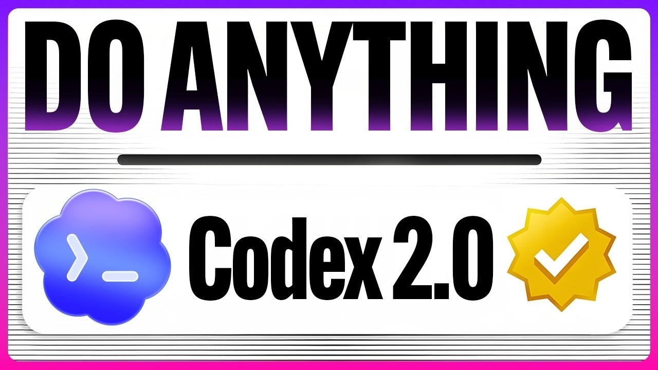 video thumbnail for 'NEW ChatGPT 5.6 & Codex Update'