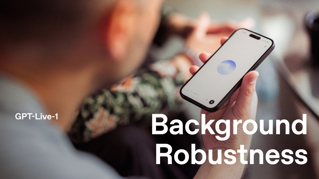 video thumbnail for 'Background Robustness with GPT-Live'