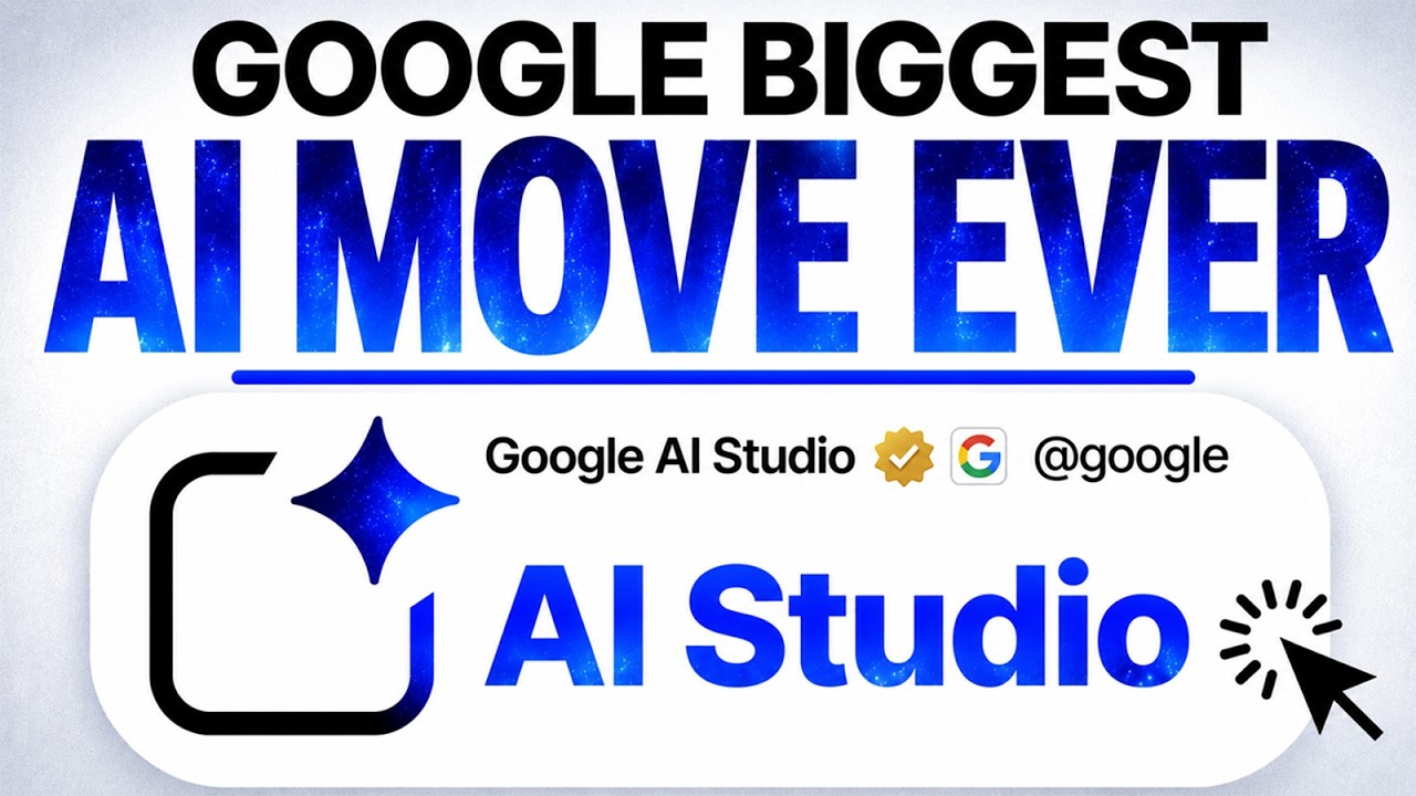 video thumbnail for 'NEW Google AI Studio Update Is INSANE!'