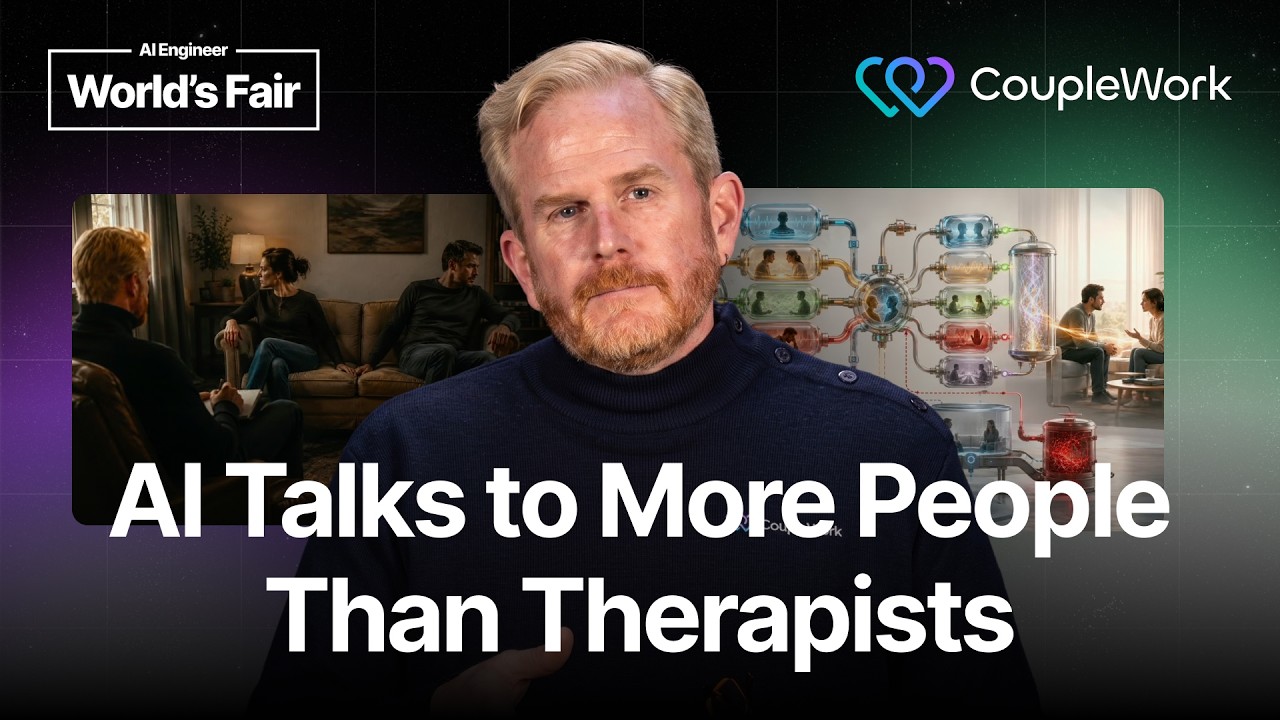video thumbnail for 'AI is the World’s largest Relationship Therapist — Clay Cockrell & Tony Fabrikant, CoupleWork AI'