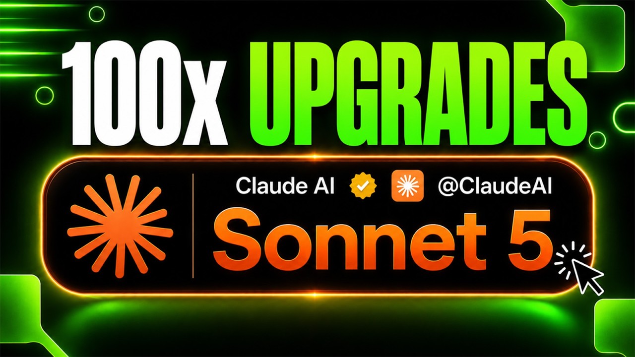 video thumbnail for 'Build and Automate Anything With Claude Sonnet 5!'