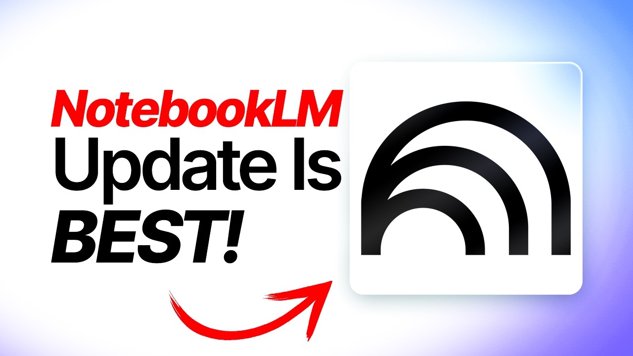 video thumbnail for 'New NotebookLM Update (FREE!)'