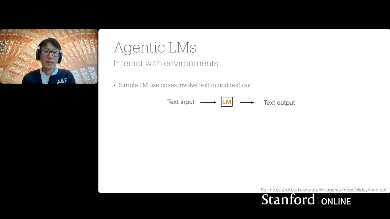 ภาพรวมการทำงานของ Agentic Language Model