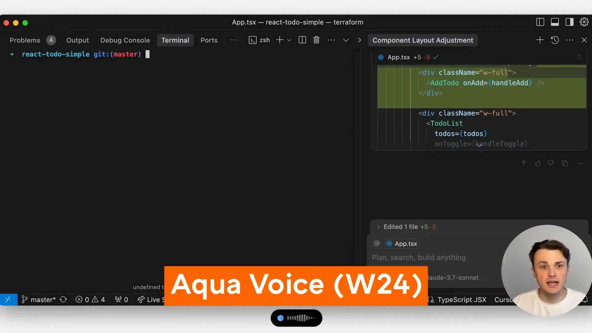 Using screenshots and voice input for AI coding