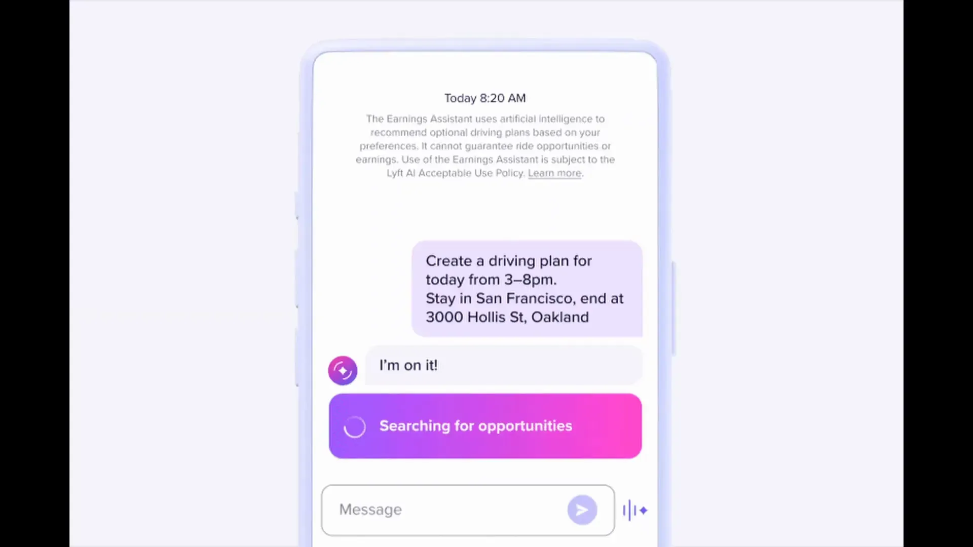 Lyft Earnings Assistant ใช้ข้อมูลเรียลไทม์และข้อมูลย้อนหลังช่วยคนขับ