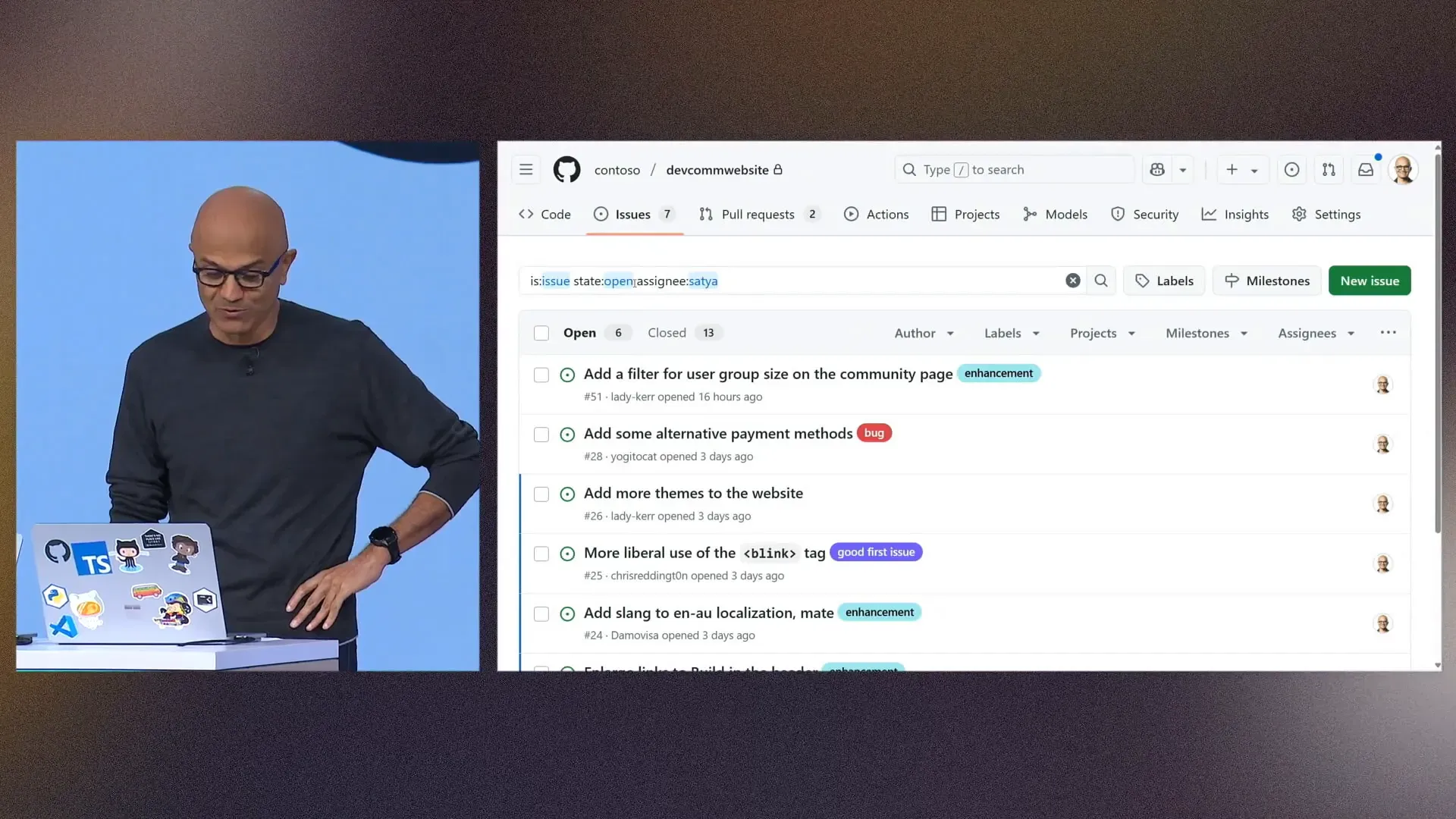 การมอบหมายงานให้ GitHub Copilot แก้ไขบั๊ก