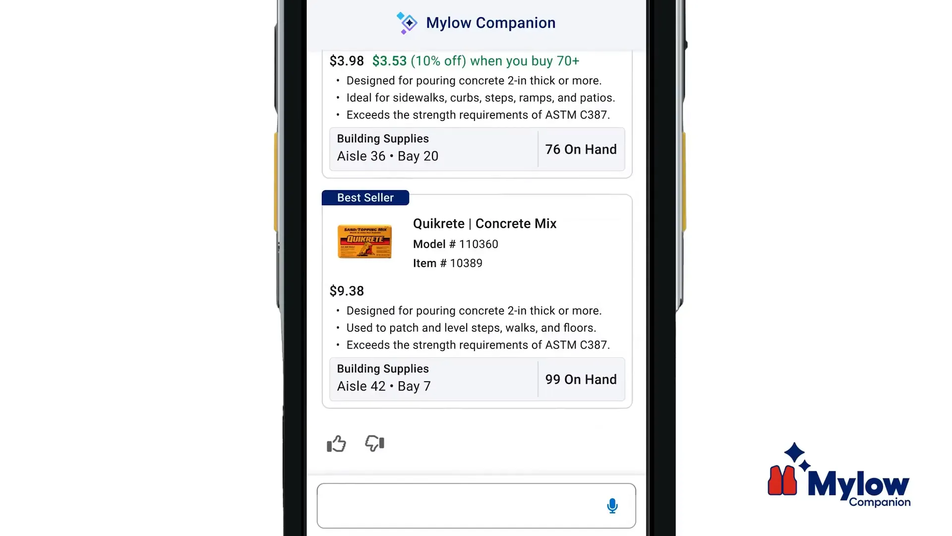 MyLow Companion ช่วยพนักงานตอบคำถามลูกค้า