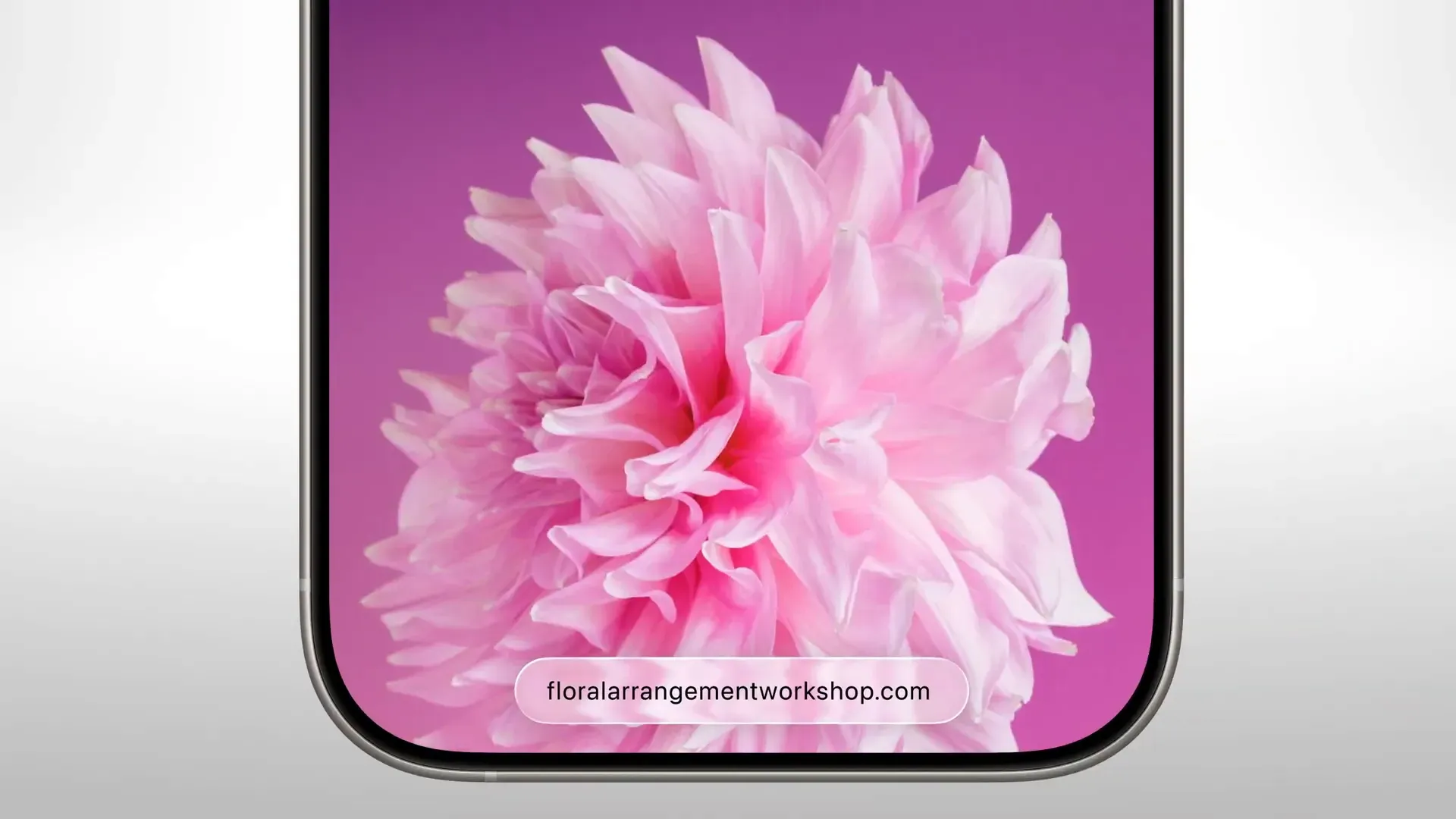 ภาพตัวอย่างดีไซน์ Liquid Glass ที่มีความโปร่งแสงและตอบสนองต่อการเคลื่อนไหว