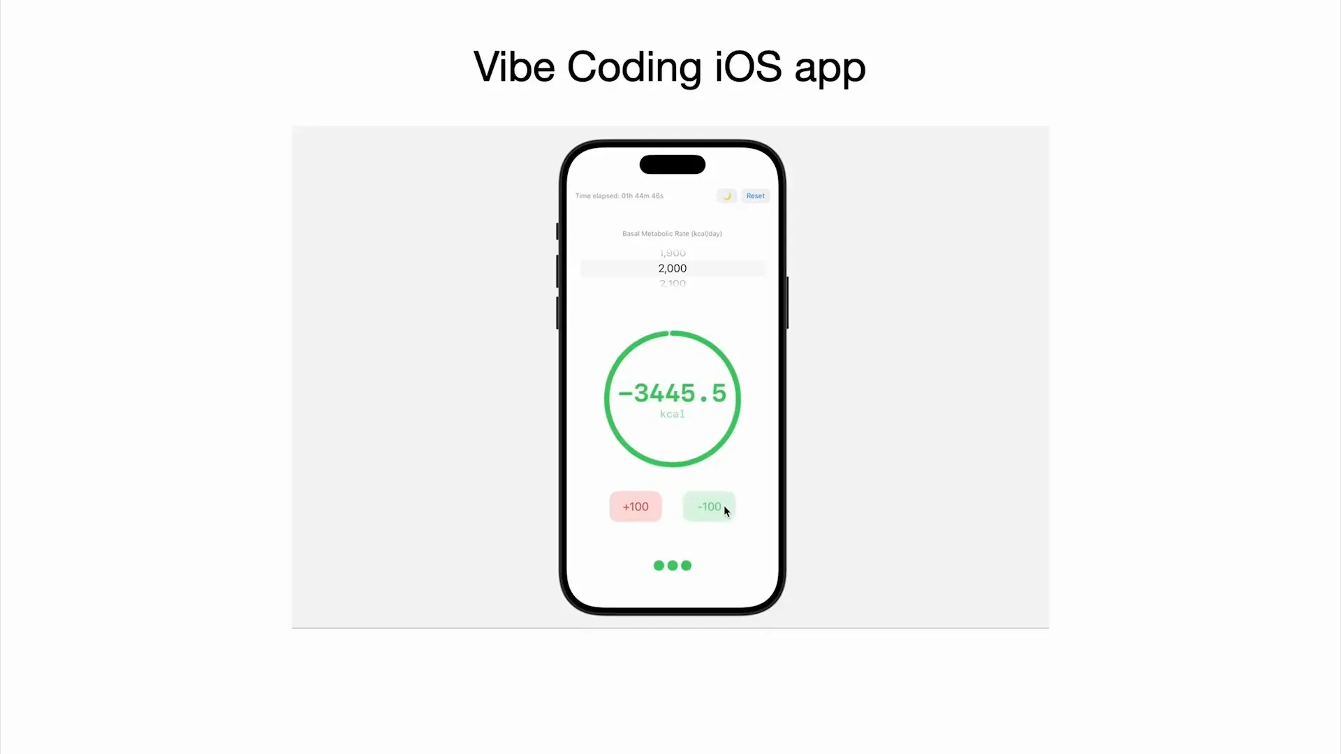vibe coding ตัวอย่างแอป iOS ที่สร้างด้วย AI