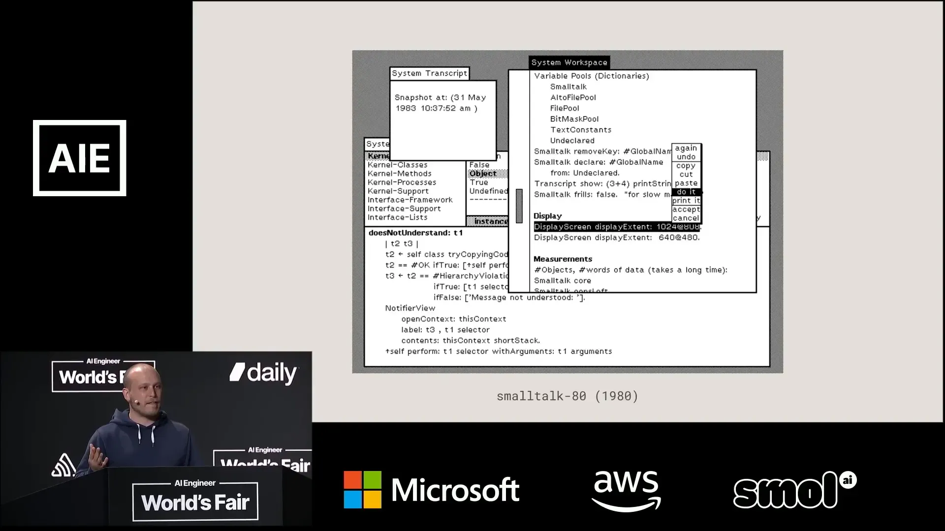 Smalltalk '80 ระบบเขียนโปรแกรมกราฟิกแรกๆ
